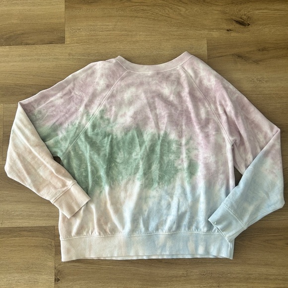 Old Navy Tie Dye Multi-color Crewneck Sweatshirt Size M, Used - Picture 9 of 11